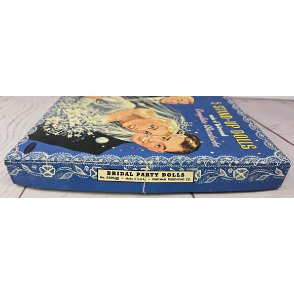 2 ORIGINAL Whitman Paper Doll Sets VTG -1950's BRIDAL PARTY & 1952 DORIS DAY - Picture 3 of 16